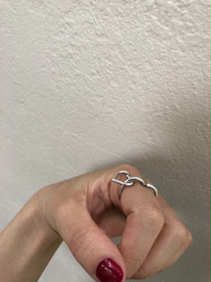 Chain Ring Silver925 1803 Sv チェーンリング ハート シルバー925 Lanie