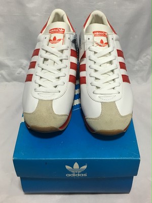 Adidas アディダス Country O カントリー 白 赤 Freestars