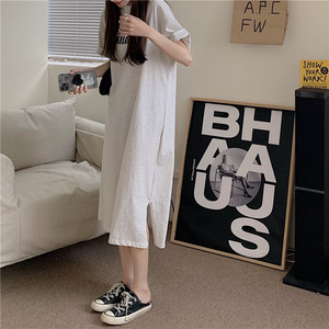 ロング丈tシャツワンピース 454 Ru Mint