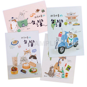 台湾ポストカード Cute Pet ４枚セット 猫式 台灣 台湾雑貨 猫雑貨の通販サイト