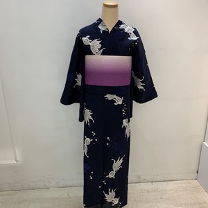 新品 浴衣 単品 フリーサイズ 26 変わり織り 綿 Tokyo135