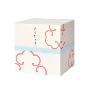 茶ひと揃え　箱入　花柄　ありがとう