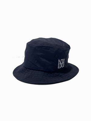 Noweeeオリジナル ナイロンバケットハット【ネイビー】