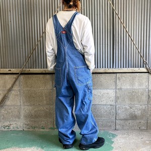 Dickies ディッキーズ デニム オーバーオール メンズW36 古着 薄色 ...