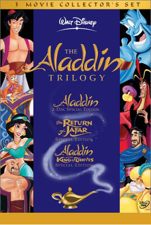 アラジン 3部作 完全BOX DVD 『 アラジン スペシャル・エディシ ョン』 『Aladdinジャファーの逆 襲』 『アラジン完結編 / 盗賊王 の伝説』 古