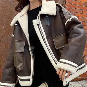 即納 aw B 3タイプ ボア付きフライトジャケット 韓国レディースファッション通販 Keatc ケット シー