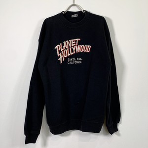 PLANET HOLLYWOODラメ刺繍 スウェット(裏毛)【古着】