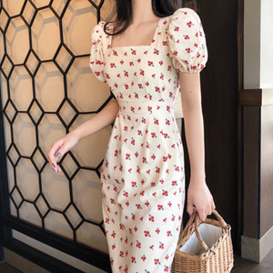 予約 サマーチェリーワンピース Mapretty