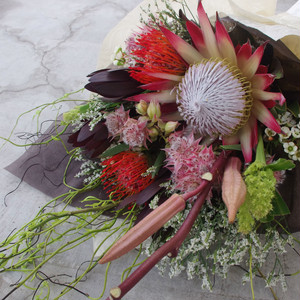 Pin cussion & Banksia Bouquet