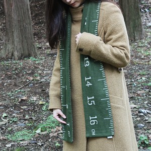 メジャーマフラー　モスグリーン