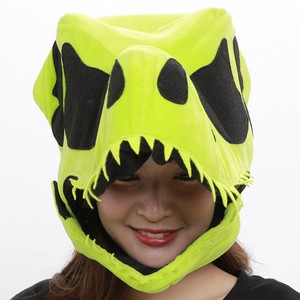 恐竜 被り物 かぶりもの 被りもの キャラクター グッズ かわいい ティラノサウルス ダイナソー 怪獣 動物 メンズ レディース 男女兼用 ヘッド 帽子 頭 コスプレ コス コスチューム ハロウィン衣装 仮装 文化祭 忘年会 運動会 イベント 宴会 盛り上げ 面白い S Sz 6h4