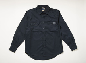 LOOPHOOP WORK SHIRT  <NAVY>