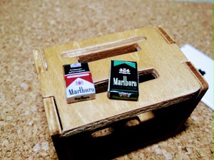 たばこ2個セット ミニチュア 1 12 小物雑貨 ミニチュア ドールハウス小物通販 大阪いず屋