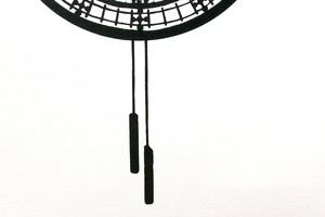 バンクシー グリム リーパー Grim Reaper 展示用フック付きキャンバスジークレ アートショップフォームス