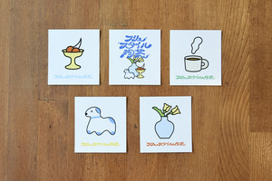 フリースタイル陶芸ステッカー 5種セット Museumshop T