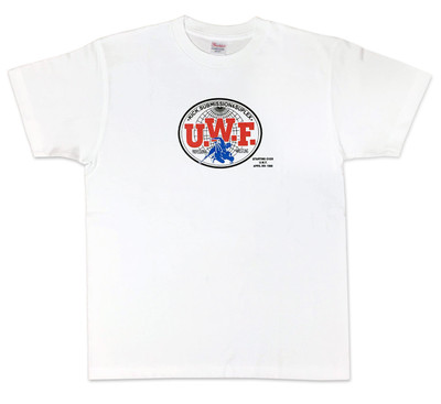 あの!!伝説の “U” Tシャツ !“遂”に完全復刻 !男心を刺激しまくる、30年前のUWF復刻Tシャツがついに登場!