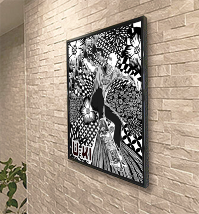 最強コスパ 似顔絵はmdcへ オシャレで大きいサイズのアートポスターでプレゼント Base Mag