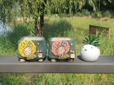 日本にはない可愛い植木鉢を 日本の 可愛い 文化に合わせて W ｨｨﾈ Base Mag