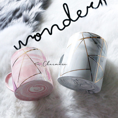 急な引っ越し祝い お友達の誕生日などにオススメ おしゃれマーブルマグカップ Base Mag