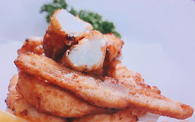 Tvで紹介 好評をいただいたちょっと贅沢な ふぐの米粉からあげ Base Mag