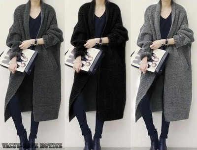 秋冬にピッタリ しっかり生地であったかい厚手のレディースロングカーディガンです Base Mag