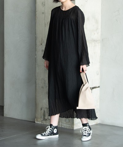 1枚で着られる楽ちんワンピース Base Mag