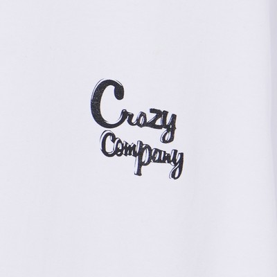 この夏は Crazy を着て出かけよう シンプルでお洒落な白tシャツ Base Mag