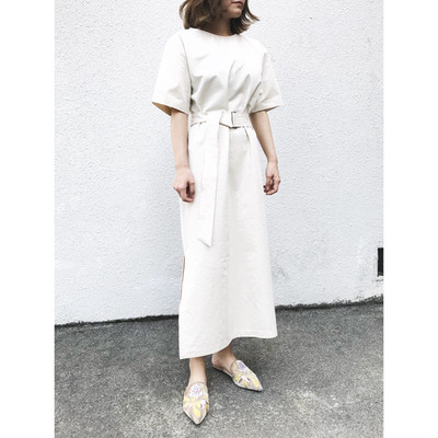 Gwのお出かけや旅行にもオススメ 1枚でコーデ完成のナチュラルロングワンピース Base Mag