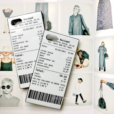 Sns映え間違いなし ユニークでお洒落なレシートモチーフiphoneケース Base Mag