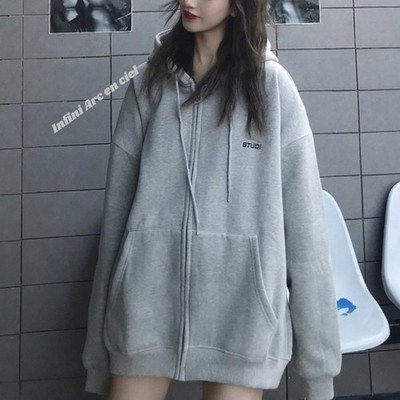 定番デザインだからデイリーで使えるお洒落なジップパーカー 2色 M Xl Base Mag