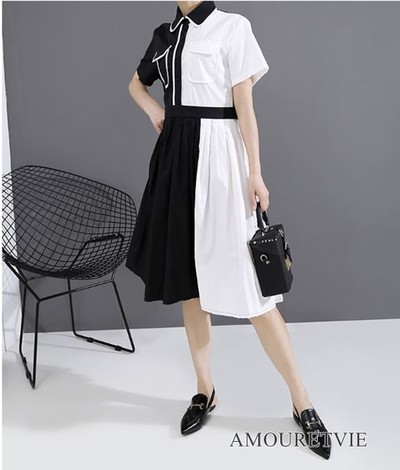 乳白色 怖がって死ぬ 傷つきやすい モノトーン ワンピース Tsuruya Net Jp