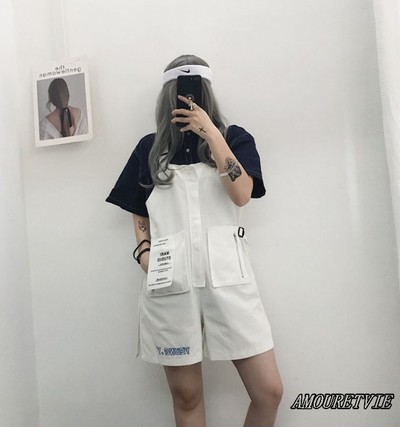 可愛いオルチャン系サロペットが登場 トップスとの組み合わせで色々可愛く着こなせちゃいます Base Mag