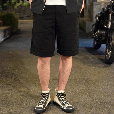 AT-DIRTY(アットダーティー)/GASS SHORTS (BLACK)