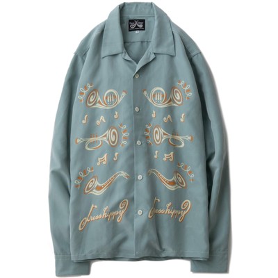 DRESS HIPPY(ドレスヒッピー)/BEBOP L/S SHIRT (SAX)