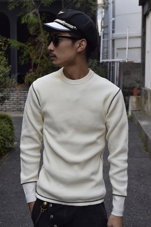 AT-DIRTY(アットダーティー)/HEAVY CREW THERMAL(NATURAL)