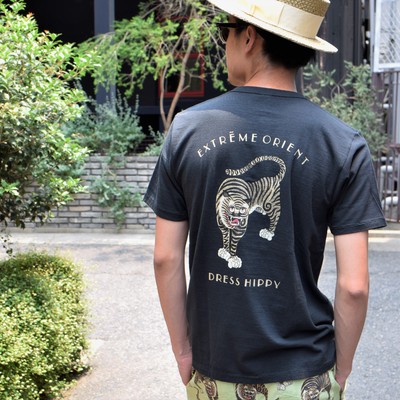 DRESSHIPPY(ドレスヒッピー)/TIGER S/S HENRY TEE