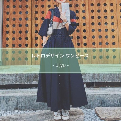 レトロデザイン ワンピース