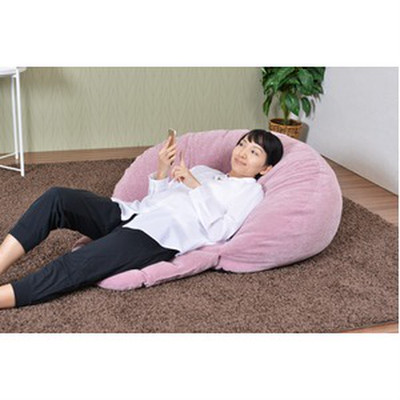 ふかふかで身体が痛くならない スマホtimeのために作られたごろ寝クッション Base Mag