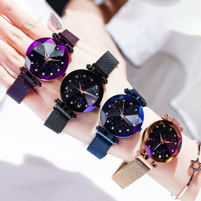 レディース腕時計 おしゃれで安価なアナログ腕時計 ガラスカット調 Base Mag