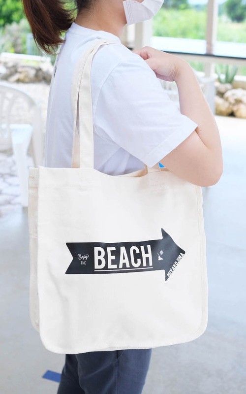 MIYAKOJIMA BEACH ➡︎ CANVAS TOTE L MIYAKOJIMA BEACH ➡︎ CANVAS TOTE L