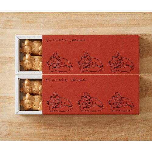 たらふくもなか６個入り　2箱セット※2箱は一体になっておりません（6個入り箱×2個）