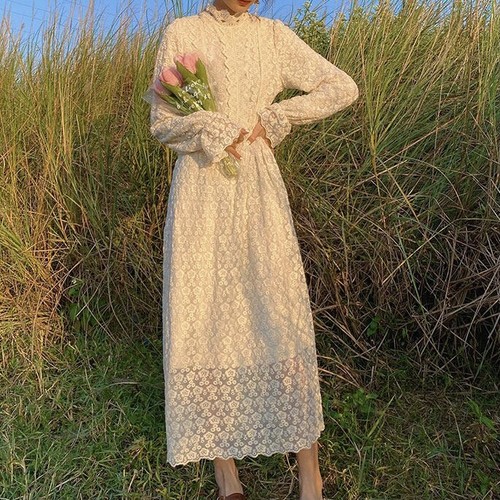 classical full lace dress classical full lace dress