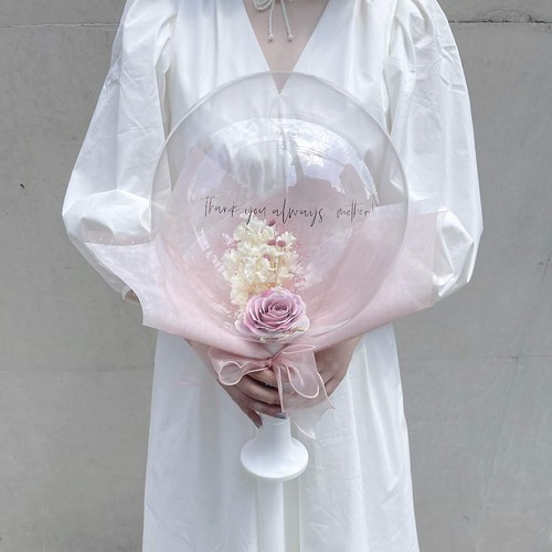 BALLOON FLOWER BOUQUET - dear mom - BALLOON FLOWER BOUQUET - dear mom -