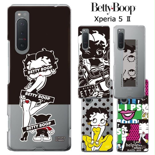 Xperia 5 Ii ベティ ブープ クリア ケース カバー ハード ハードケース クリアケース キャラクター グッズ ベティちゃん Bettyboop ベティー ベティーちゃん パジー エクスペリア 5ii ファイブ マークツー 2 Xperia5ii Sog02 5ii スマホカバー スマホケース S Ow 7g568