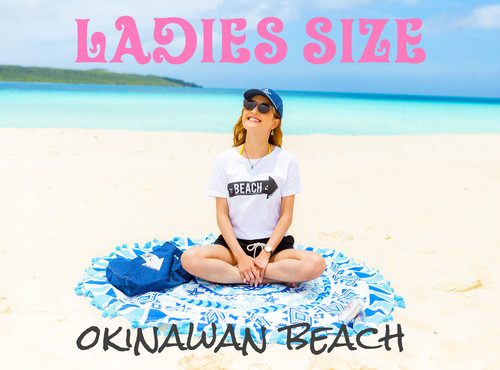 OKINAWAN BEACH ➡︎ レディースTシャツ OKINAWAN BEACH ➡︎ レディースTシャツ