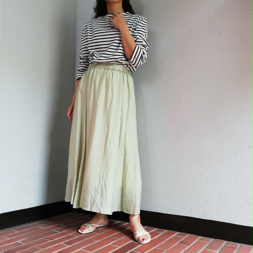 ≪再入荷≫M Y . A R O U N D (シアーエアフロー加工6枚はぎフレアスカート) ≪再入荷≫M Y . A R O U N D (シアーエアフロー加工6枚はぎフレアスカート)