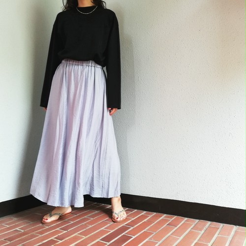 ≪再入荷≫M Y . A R O U N D (シアーエアフロー加工6枚はぎフレアスカート) ≪再入荷≫M Y . A R O U N D (シアーエアフロー加工6枚はぎフレアスカート)