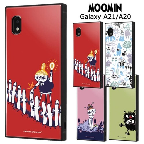 Galaxya21 Galaxya ムーミン 耐衝撃 スクエア ケース カバー ハイブリッド ソフト ソフトケース ハードケース キャラクター グッズ スティンキー リトルミイ ミムラ ニョロニョロ ギャラクシー Galaxy 1 0 Sc 42a Sc 02m Scv46 スマホカバー スマホケース S In