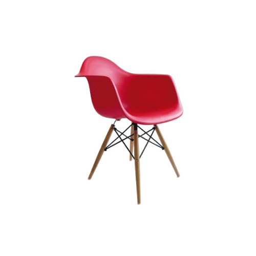 EAMES - アームシェルチェア MODERNICA パープル ドゥエルレッグの+