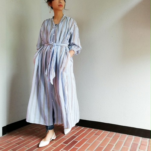 ne Quittez pas(C.Voile Stripe Gown) ne Quittez pas(C.Voile Stripe Gown)